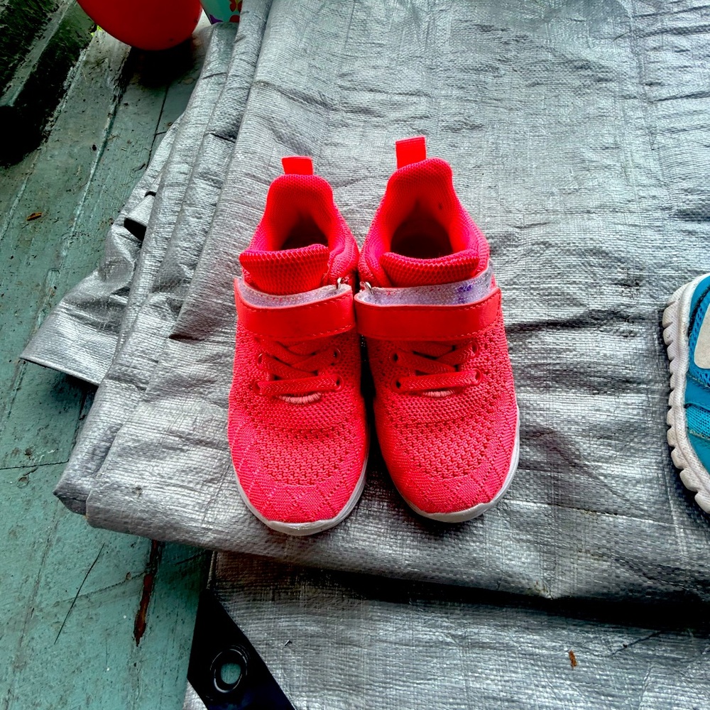 Kids Pink Sneakers